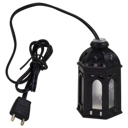 Hexagonal lantern for nativity scene cm 3,1x3,5x5,6 h