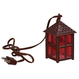 Linterna roja 3,5 voltios cm 2,4x2,4x5,4 h
