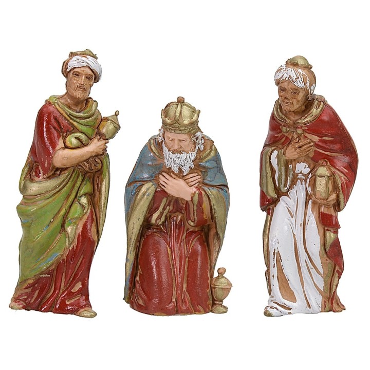 Tres Reyes Magos de 8 cm Landi Moranduzzo