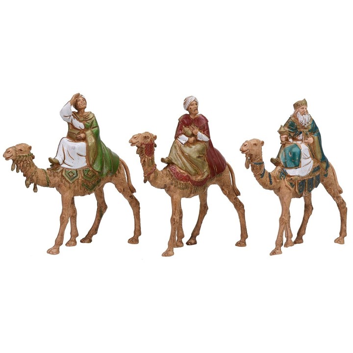 Tre Re magi a cammello serie cm 8 Landi
