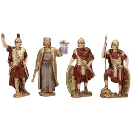 Set 4 figures Centurion, 2 soldiers and King Herod 8 cm series