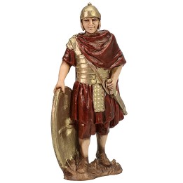 Soldato con scudo Landi 8 cm