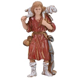 Pastore con agnello cm 8 Landi -0816-3