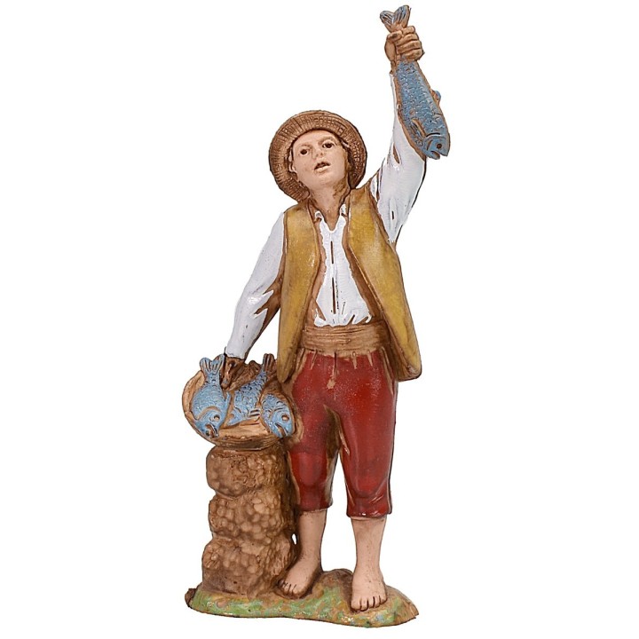 Set 8 estatuas para belén 8 cm Landi Moranduzzo personajes
