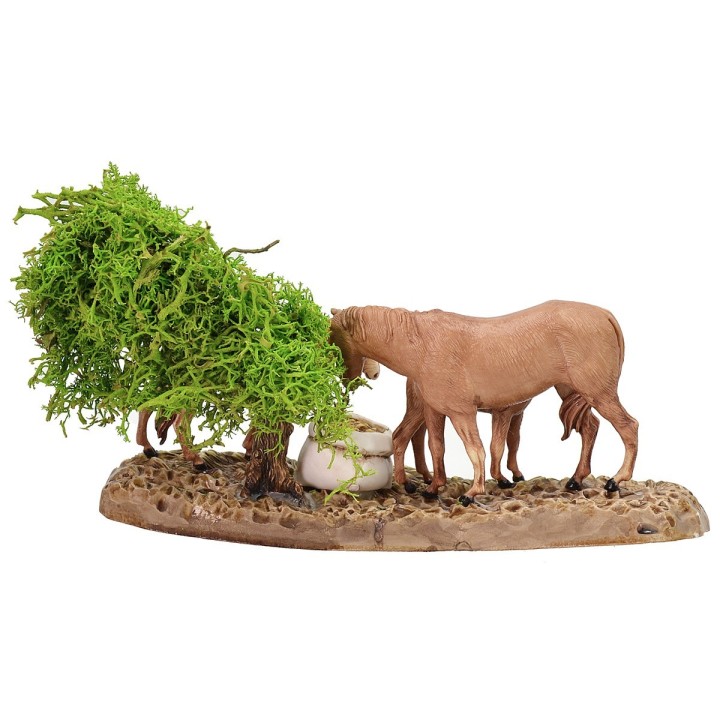 Gruppo cavalli serie 8 cm Landi Moranduzzo