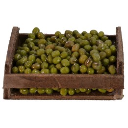 Cassetta in legno con olive cm 6x4,5x3,5 h