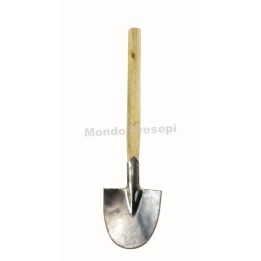 Pala in legno e metallo cm 8