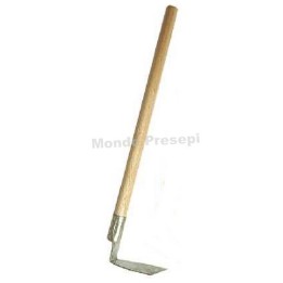 Azada de madera y metal de 7 cm