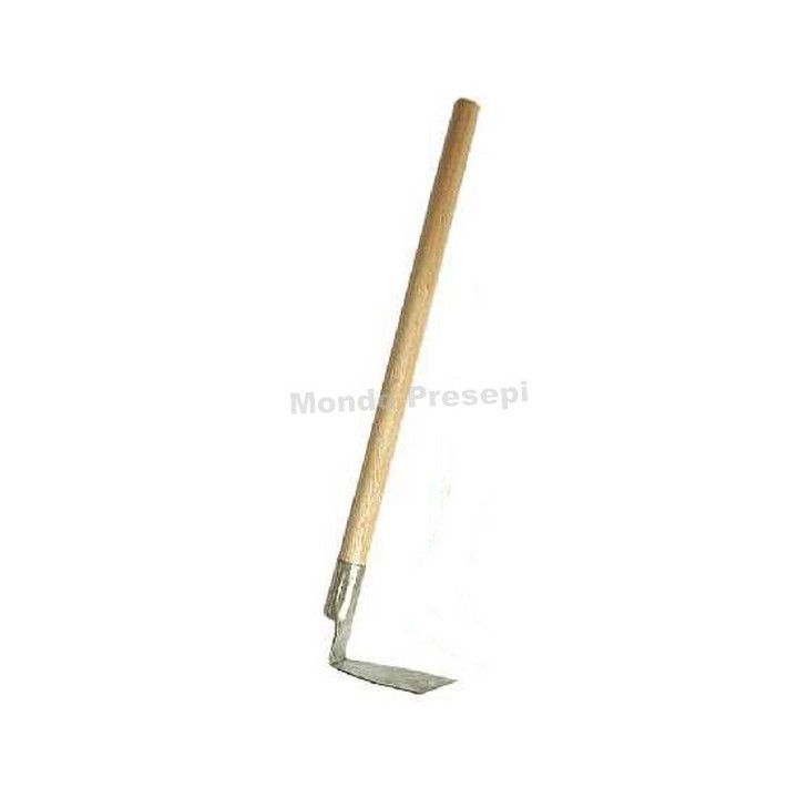 Azada de madera y metal de 7 cm