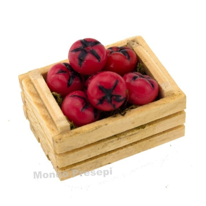 Caja de 3,5 cm dos listones con tomates