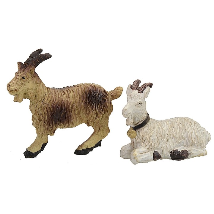 Set of 4 goats for statues cm 8-10 h