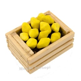 Cassetta cm 3,5 due listelli con limoni