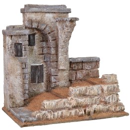 Stretch of road traveled by Christ towards Golgotha 25x15x25 h