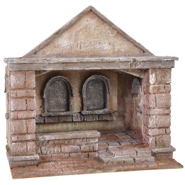 Escenografía para la última cena 29x25x28 h