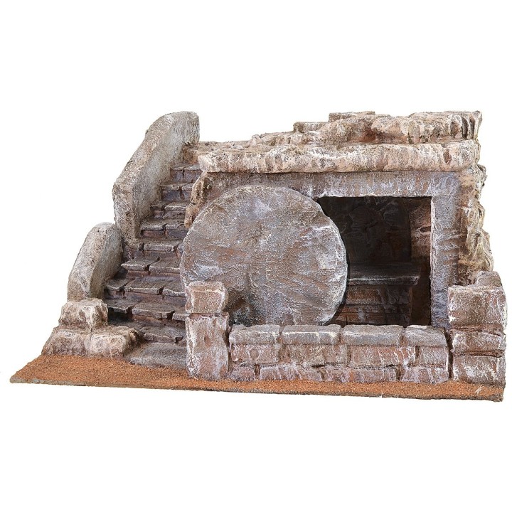 Sepolcro con scalinata laterale 37x32x23 h