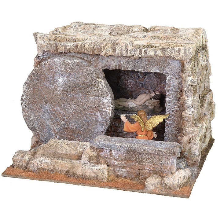 Sepulcro con puerta redonda abierta 25x22x19 h