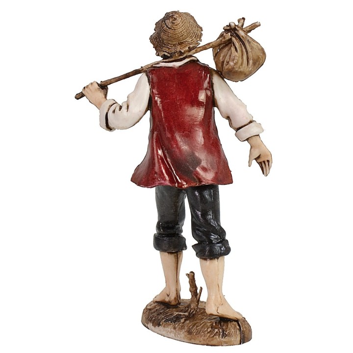 Caminante con fardo 12 cm Landi Moranduzzo