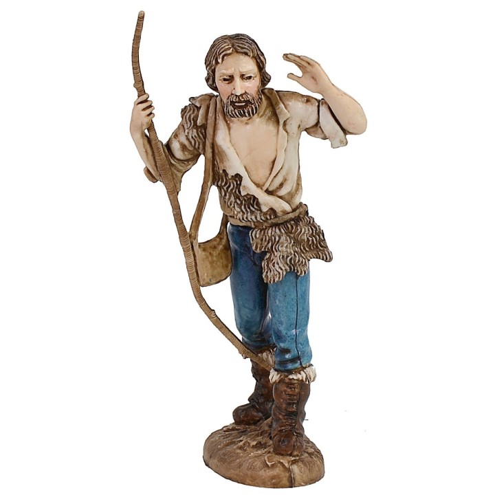 Shepherd with stick 12 cm Landi Moranduzzo