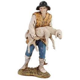 Shepherd with sheep 12 cm Landi Moranduzzo