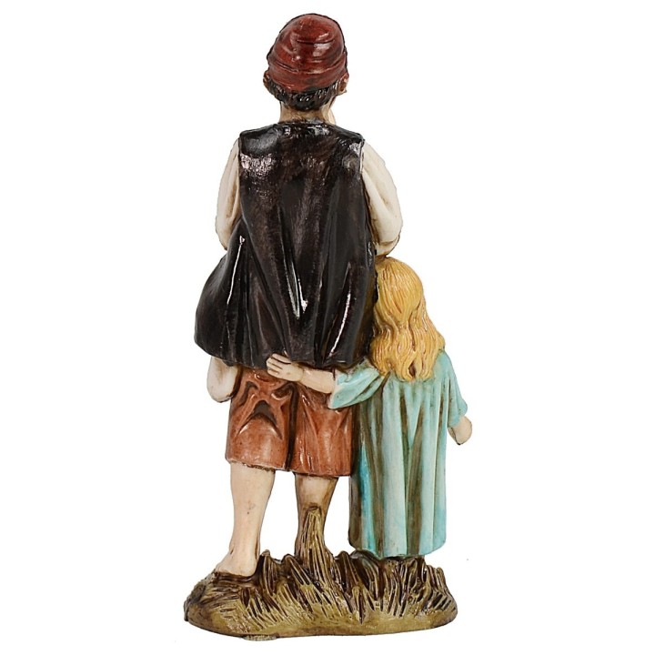 Boy and girl series 12 cm Landi Moranduzzo