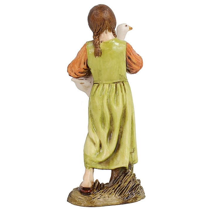 Landi Moranduzzo girl with goose 12 cm series