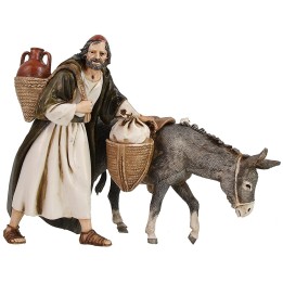 Wayfarer with donkey 13 cm series Landi Moranduzzo