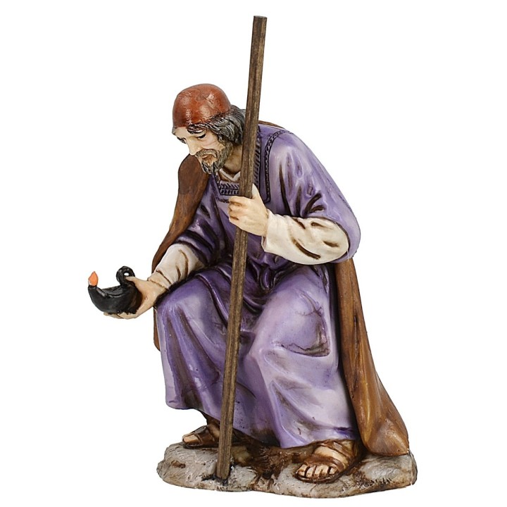 Nativity St. Joseph seated and Mary reclining 13 cm Landi