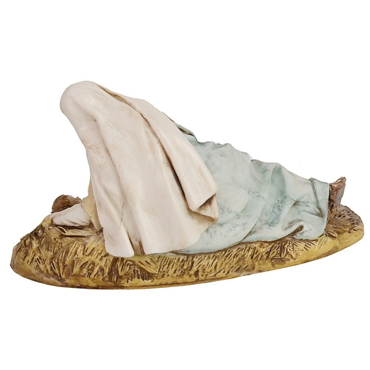 Maria sdraiata con bambino serie 13 cm Landi Moranduzzo