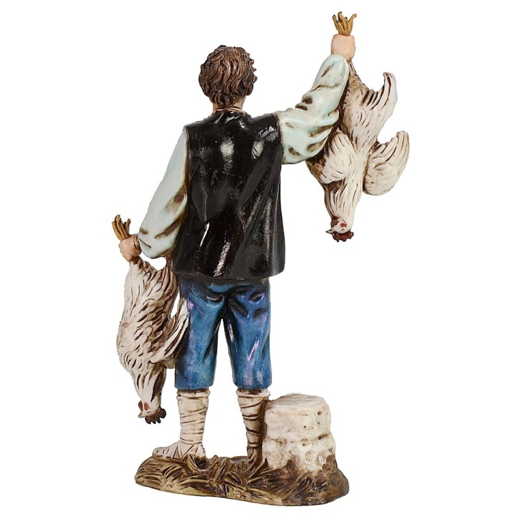 Venditore di polli 12 cm Landi Moranduzzo