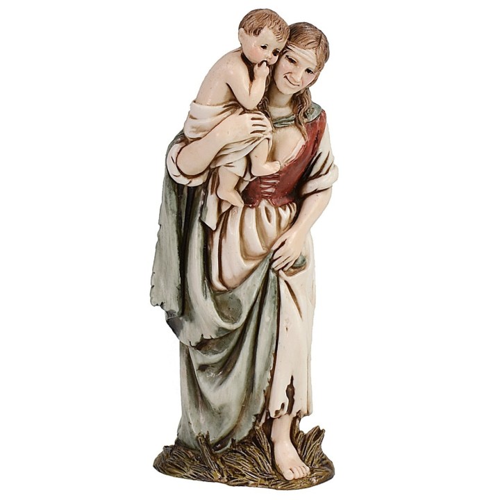 Set 4 statue 12 cm Landi Moranduzzo
