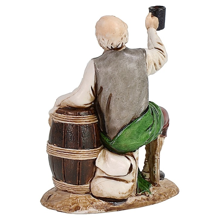 Uomo che beve serie 12 cm Landi Moranduzzo