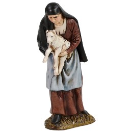 Donna con agnello 12 cm Landi Moranduzzo