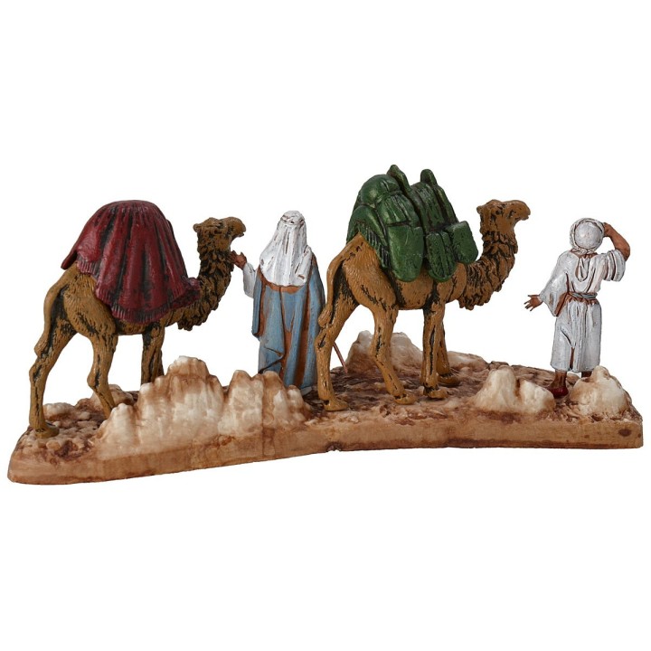 Scena con cammelli e cammellieri serie 6 cm Landi Moranduzzo