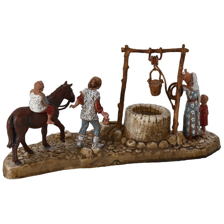 Escena con pozo serie 6 cm Landi Moranduzzo