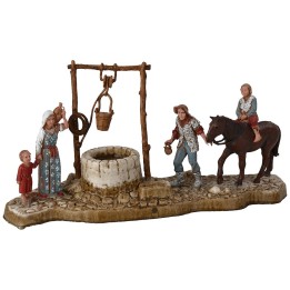Scene with well series 6 cm Landi Moranduzzo
