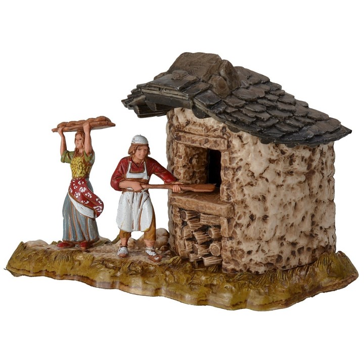 Panadero con mujer serie 6 cm Landi Moranduzzo