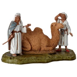Group of camel drivers 6 cm series Landi Moranduzzo
