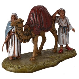 Group of camel drivers on their way 6 cm series Landi Moranduzzo