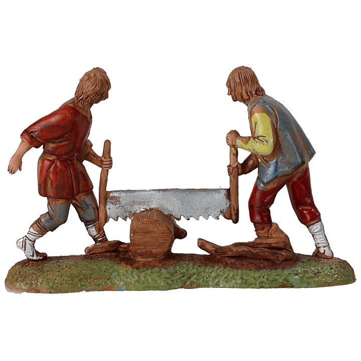 Escena leñador serie 6 cm Landi Moranduzzo