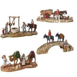 Set 4 gruppi Landi Moranduzzo serie 6 cm