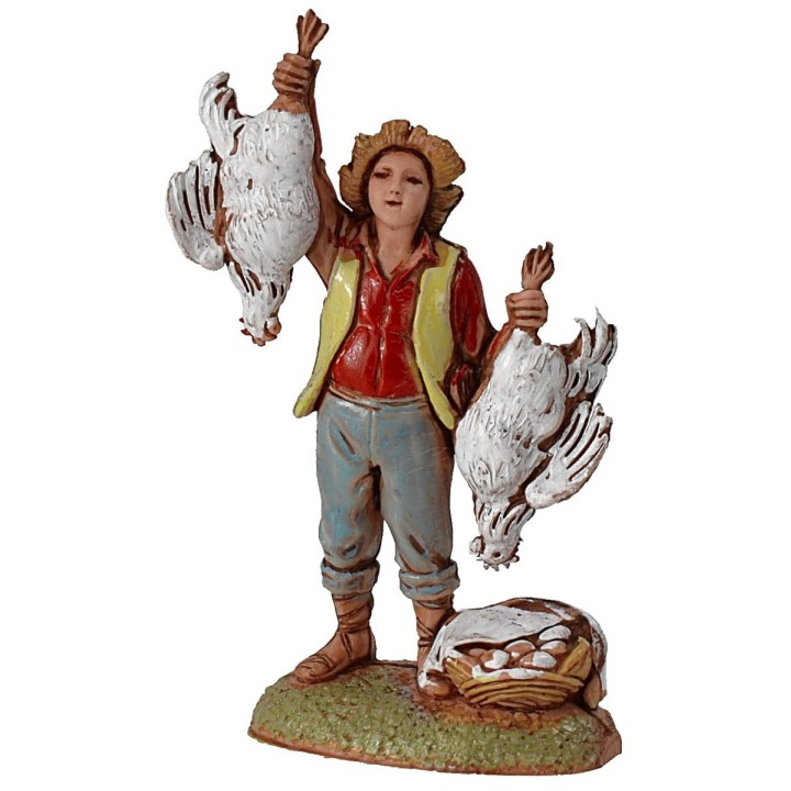 Set 9 statue Napoletane serie 6 cm Landi Moranduzzo