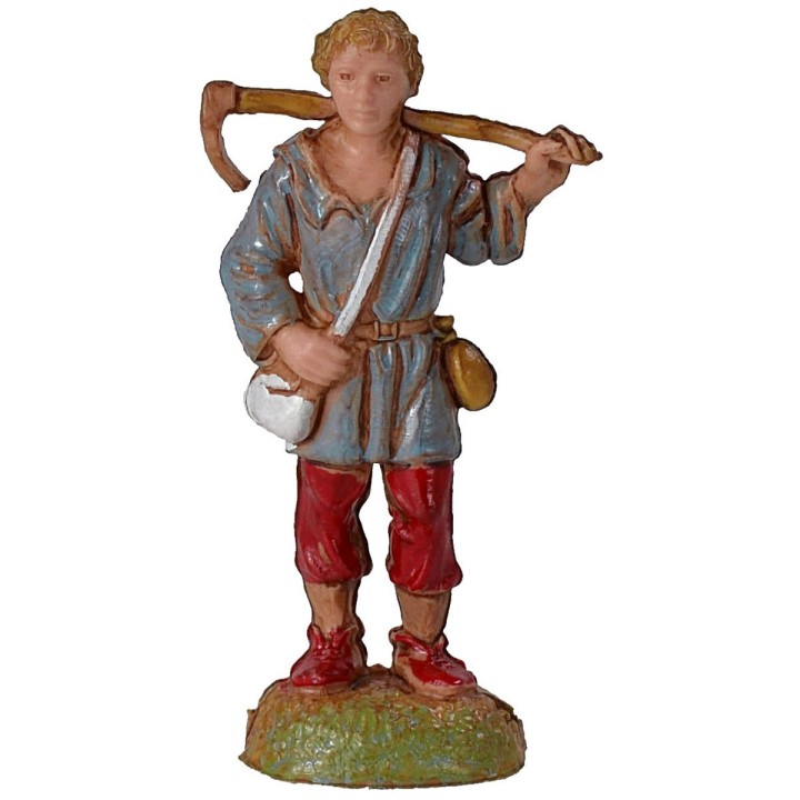 Set 24 statue Landi Moranduzzo serie 6 cm Statuine per presepe