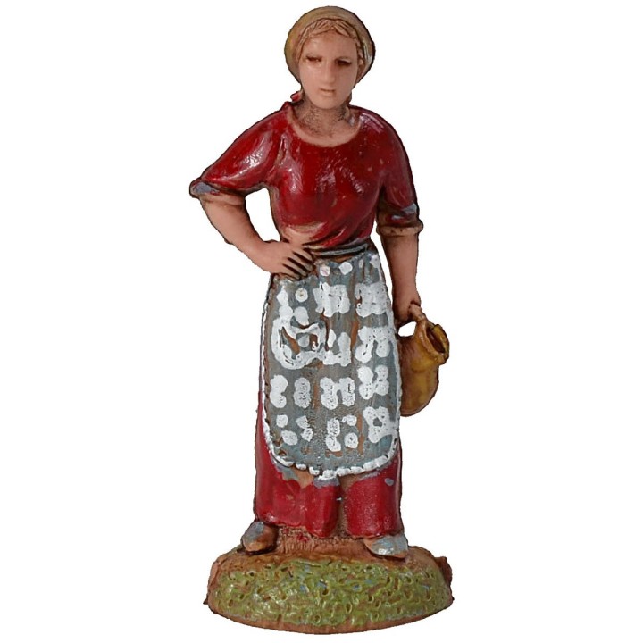 Donna con anfora serie 6 cm Landi Moranduzzo