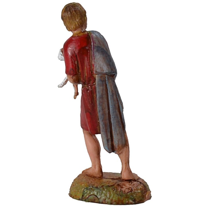 Hombre con cordero en brazos serie 6 cm Landi Moranduzzo