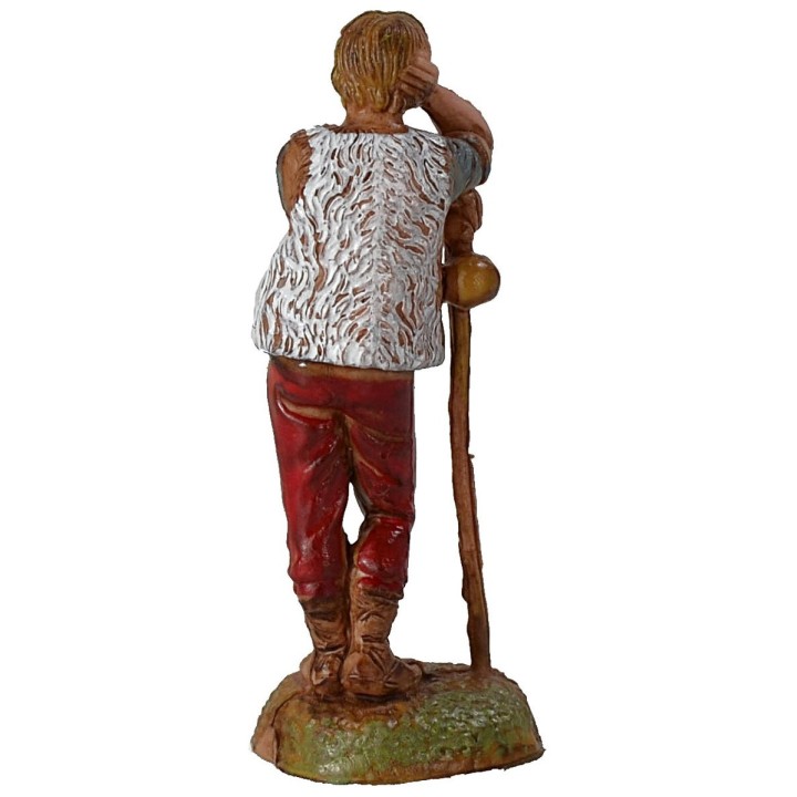 Shepherd resting 6 cm series Landi Moranduzzo