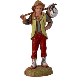Viandante con fagotto serie 6 cm Landi Moranduzzo