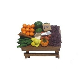 Banco grande de frutas y verduras D30F