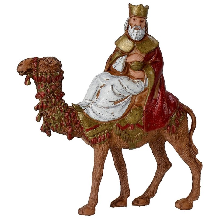 Three Wise Kings on camel 6 cm series Landi Moranduzzo