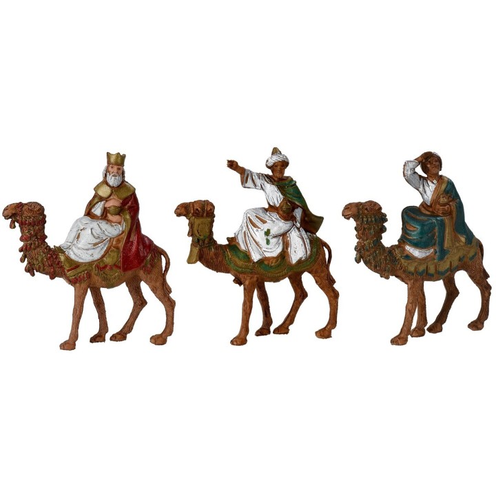 Three Wise Kings on camel 6 cm series Landi Moranduzzo