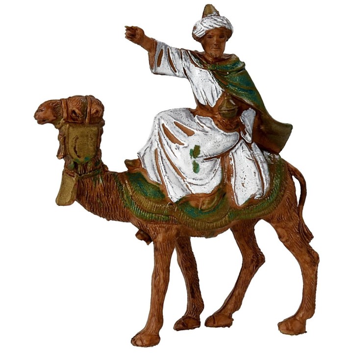 Three Wise Kings on camel 6 cm series Landi Moranduzzo